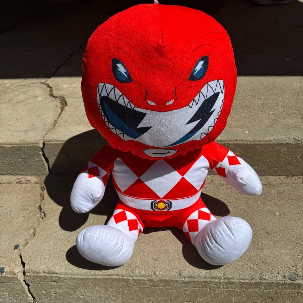 Big Red Ranger Power Rangers Plush